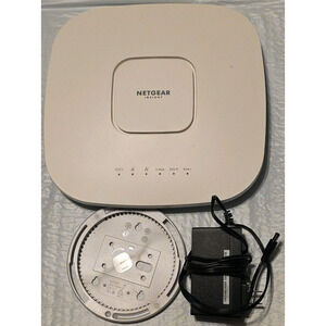 Netgear WAX630 Wi-Fi 6 Tri-Band AX6000 Wireless Access Point with Power Adapter